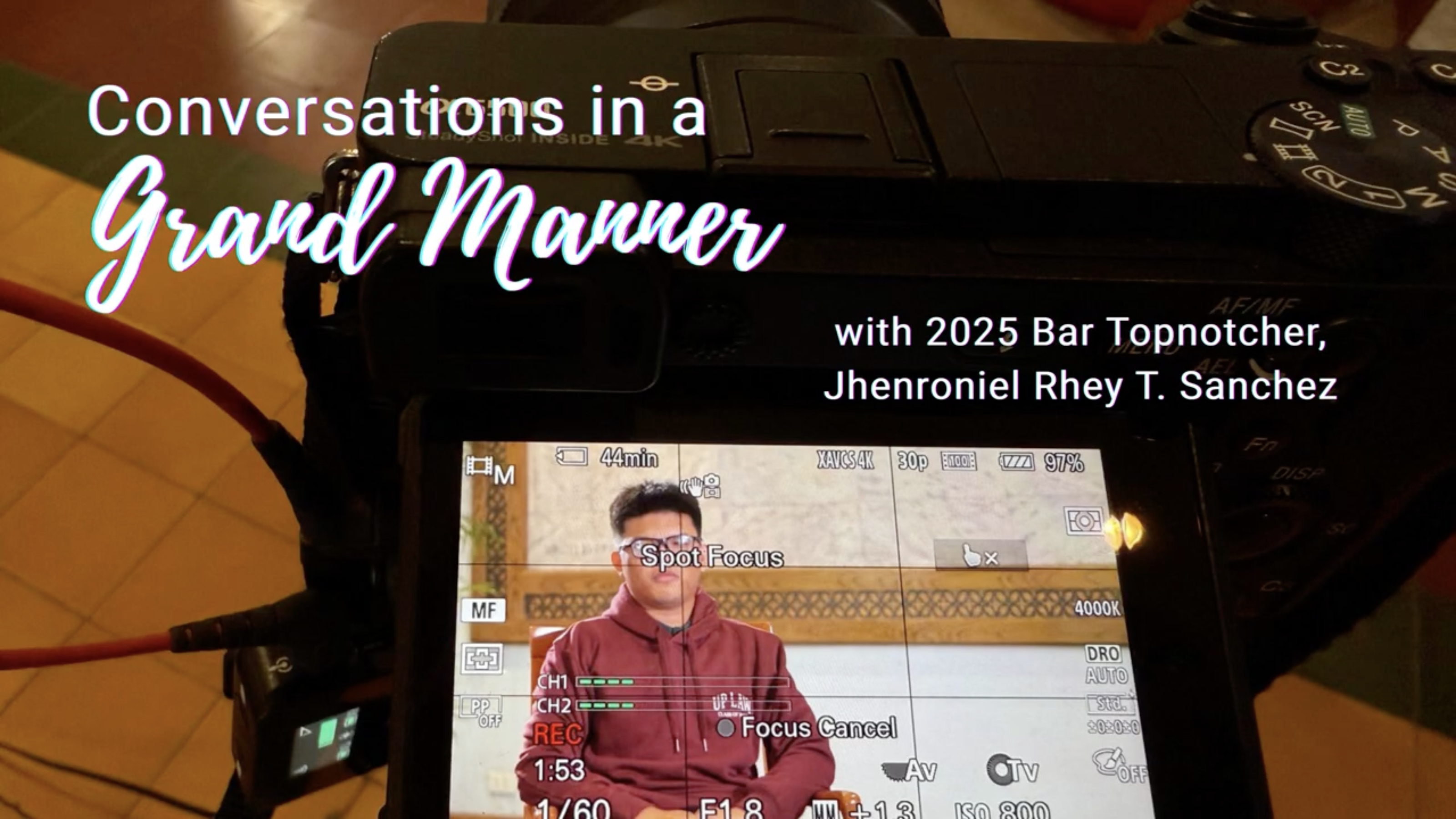 Interview with 2025 Bar topnotcher from UP Law